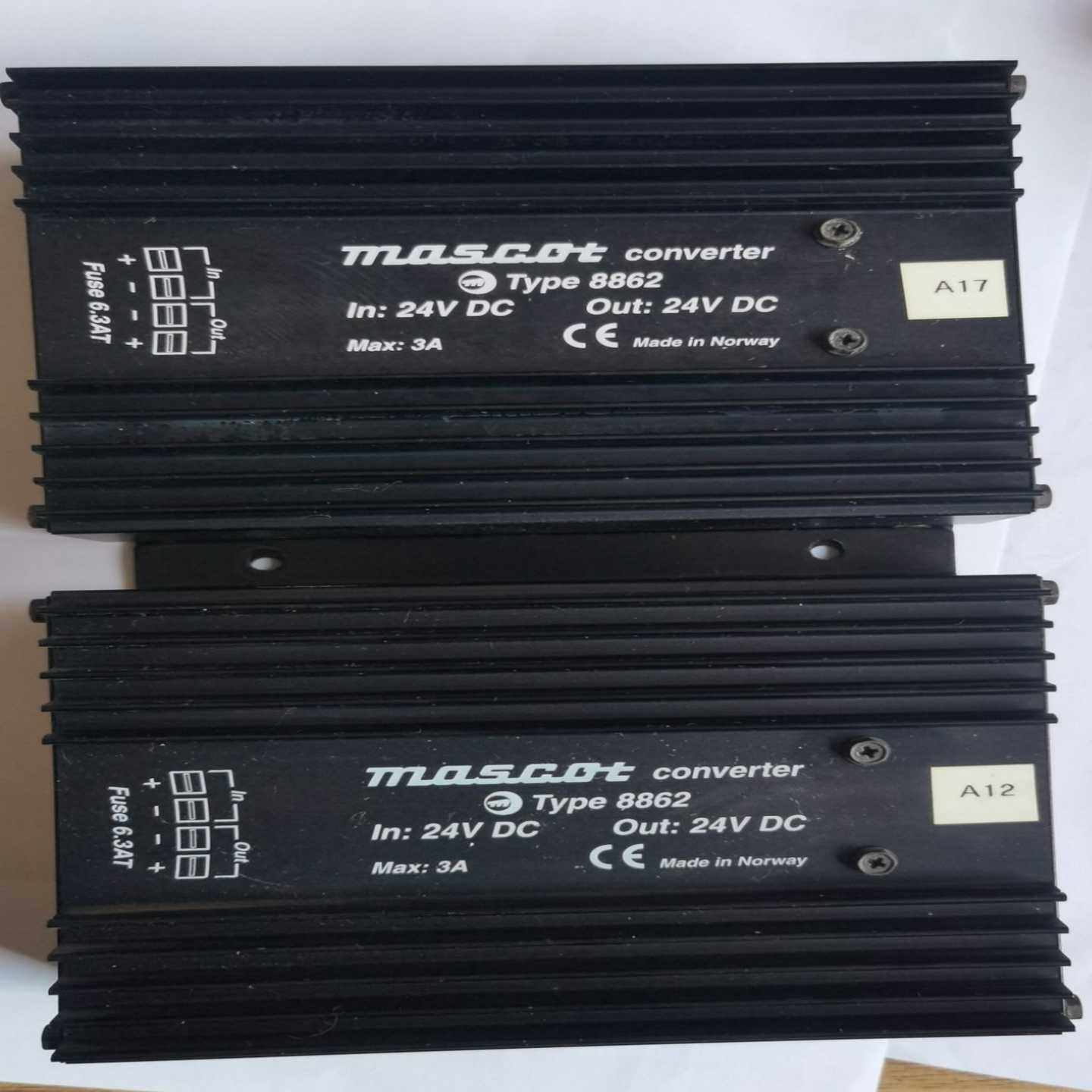 1-4-4 MASCOT 隔离变压器8862 24VDC[浩东商户]