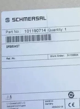 议价施迈赛SCHMERSAL安全继电器SRB504ST-24V，