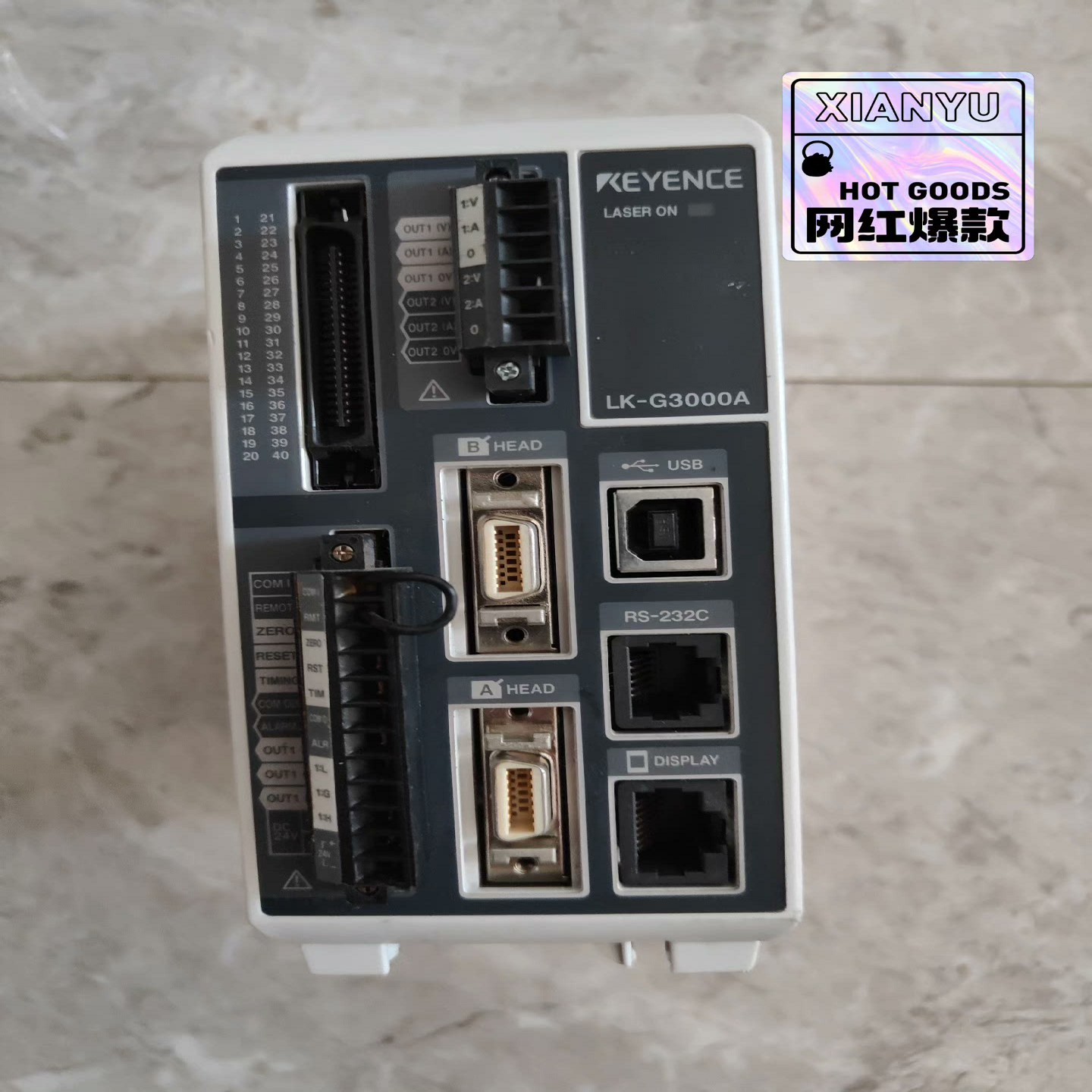 LK-G3000A 基恩士原装正品位移传感器 控制器，99新~议价