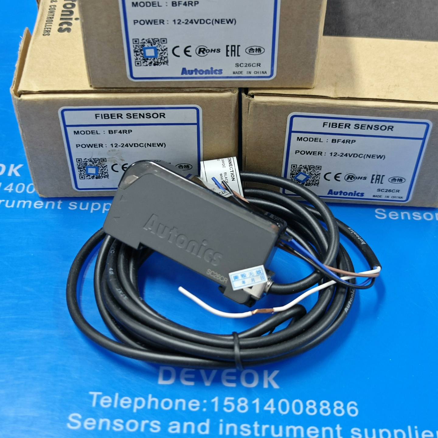 询价奥托尼克斯光纤传感器BF4R12-24VDC