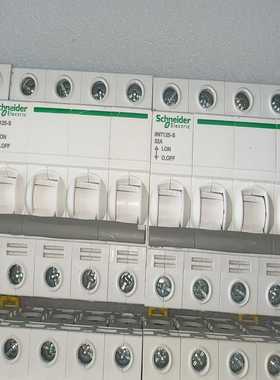 议价施耐德iNT125-S系列4p空开，32/63a，实物图片，