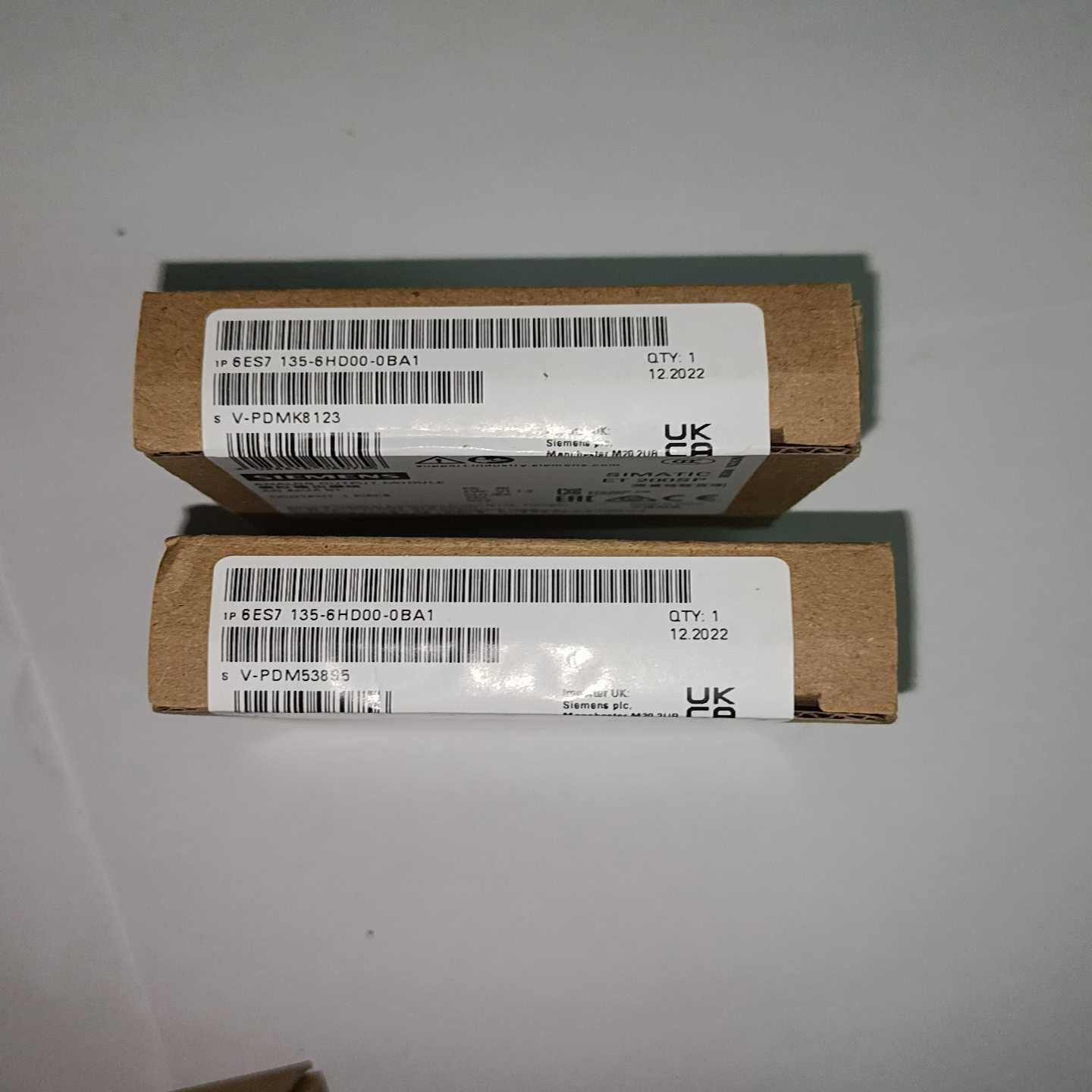 6ES7135-6HD00-0BA1，侧开拆下包装盒，包装盒询价