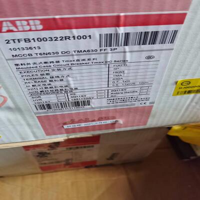 配件ABB塑料外壳式断路器直流T6N630DCTMA630FF3P2TFB100议价