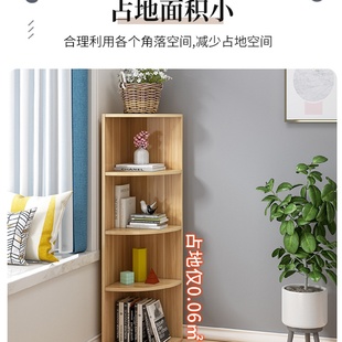 三角柜角柜置物架转角墙角柜三角形拐角柜卧室角落收纳边角柜客厅