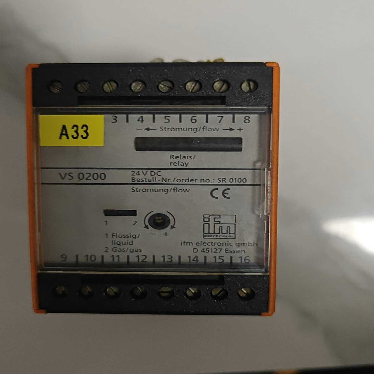 询价易福门D45127IFMSR0100流量传感器控制