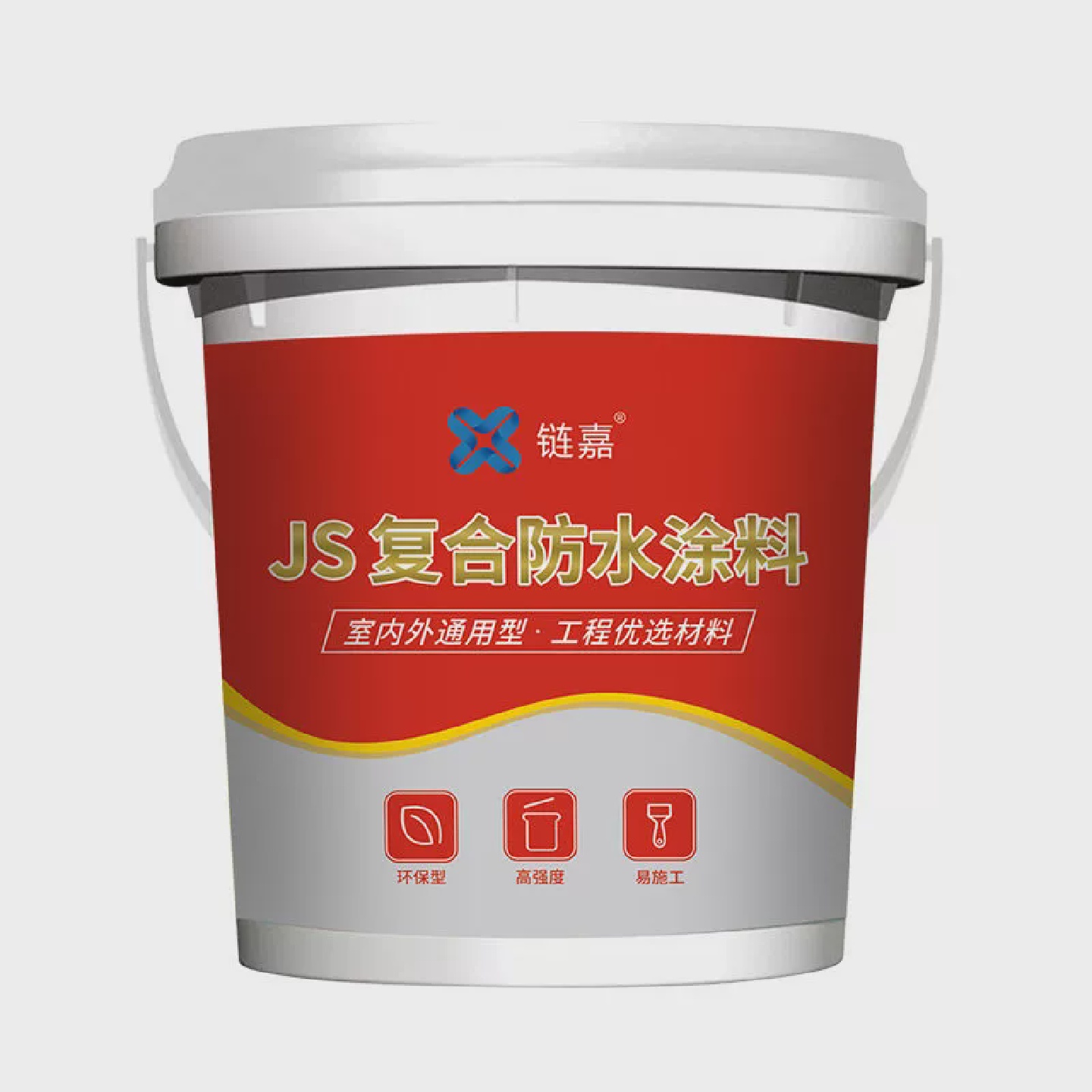 炼嘉防水胶补漏王屋顶裂缝屋顶漏水JS防水涂料堵漏防漏水材料胶贴