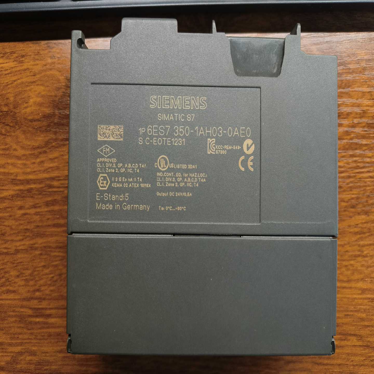 西门子6ES7350-1AH03-0AE0实物拍摄，成