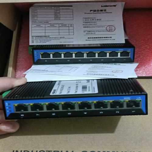 迈威工业交换机MIGE2208G-8GT，全新未拆封，8个千-询价客服