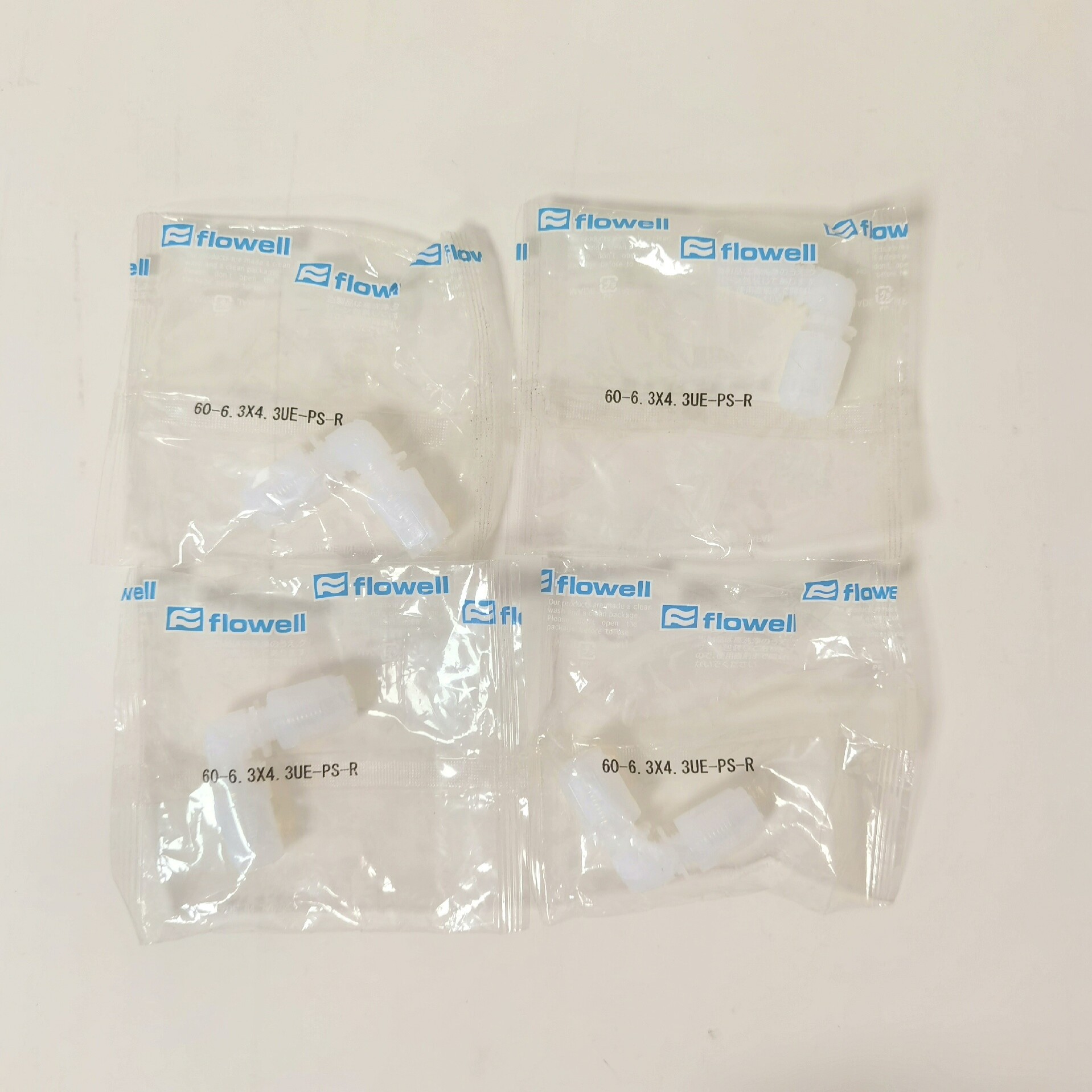 FLOWELL接头60-6.3X4.3UE-PS-R高--议价商品