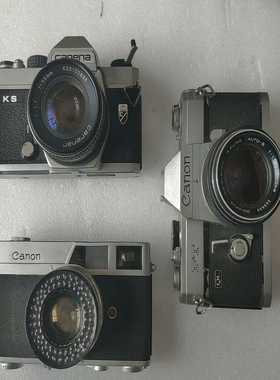 佳能CANONET胶卷相机，佳能FT胶卷相机，CARENA胶~议价