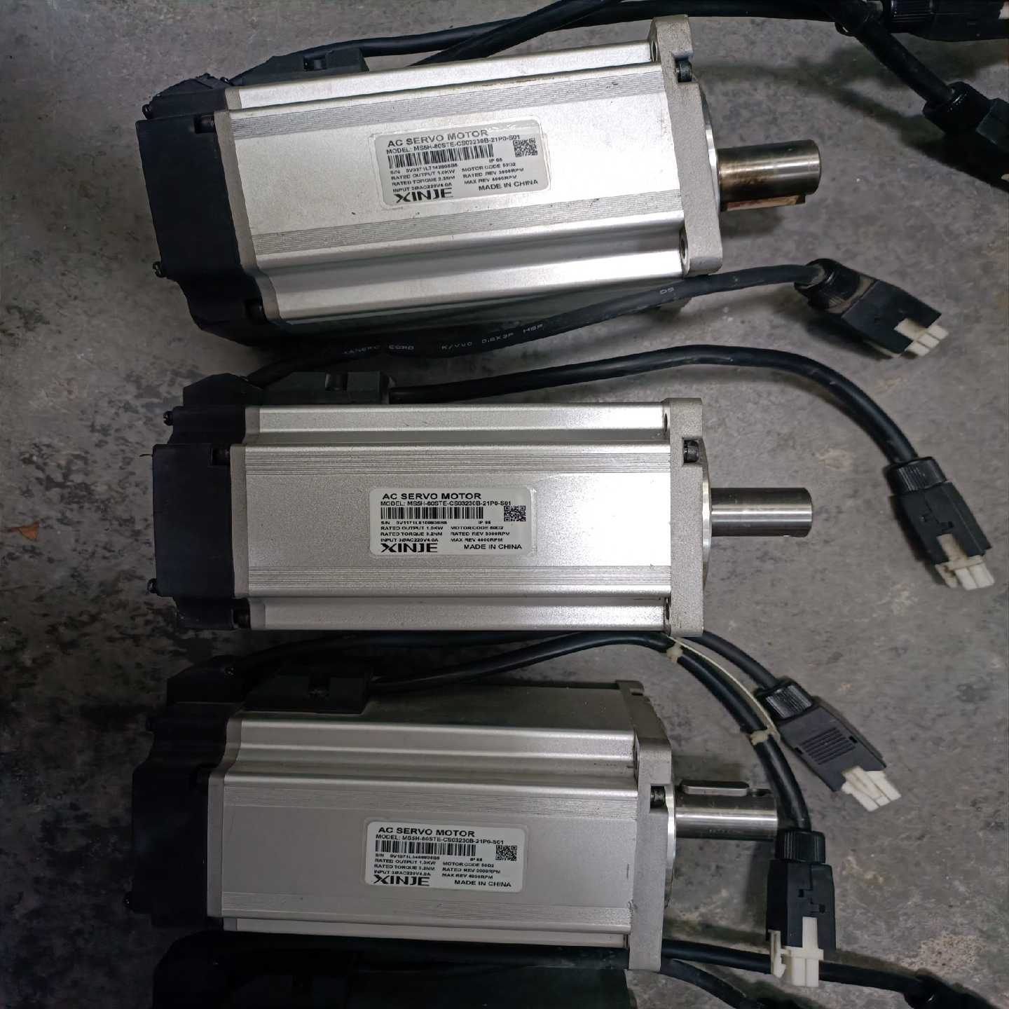 （霸霸电子）1KW信捷伺服电机MS5H-80STE-CS03230B-2