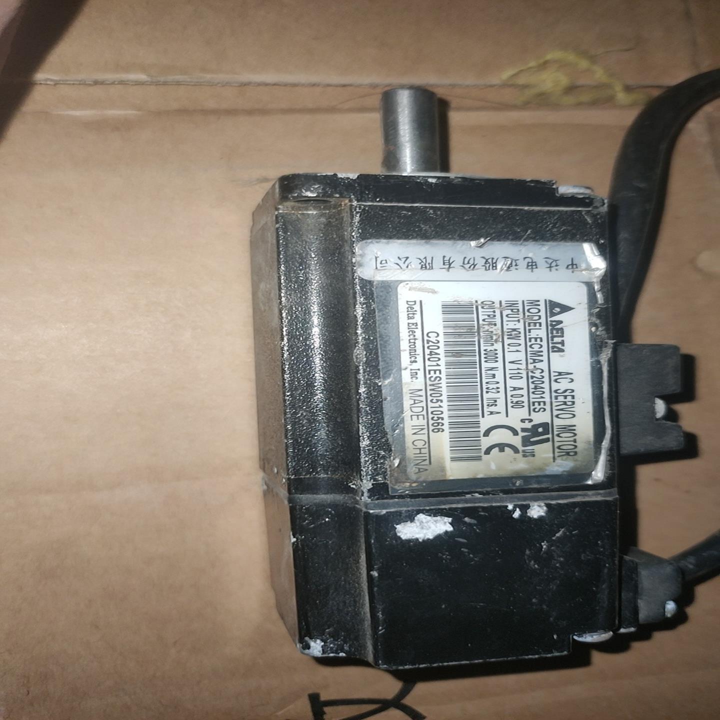 台达伺服电机ECMA-C20401ES拆机件实物拍摄