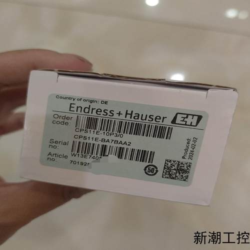 德国E+H恩德斯豪斯PH电极型号CPS11E-10P30议价商品