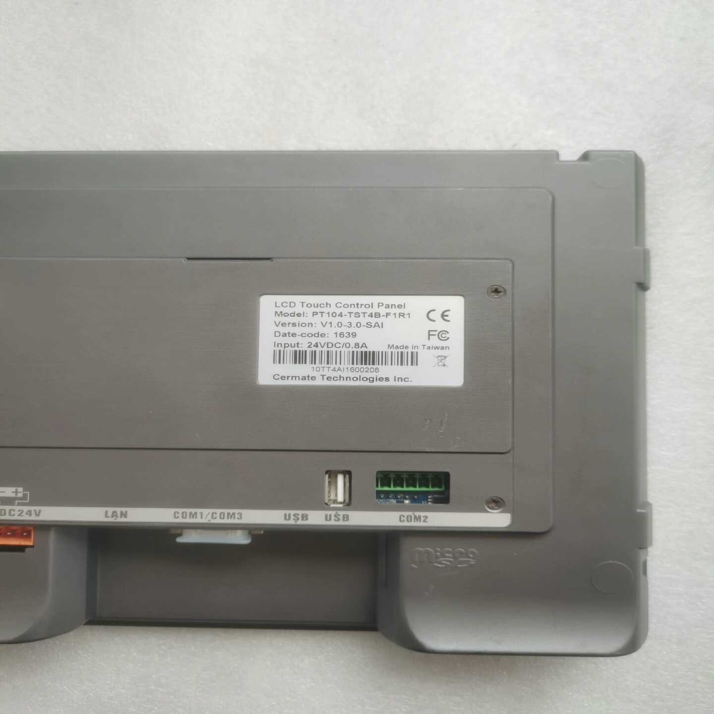 原装拆机正品屏通PT104-TST4B-F1R1触摸屏，VK