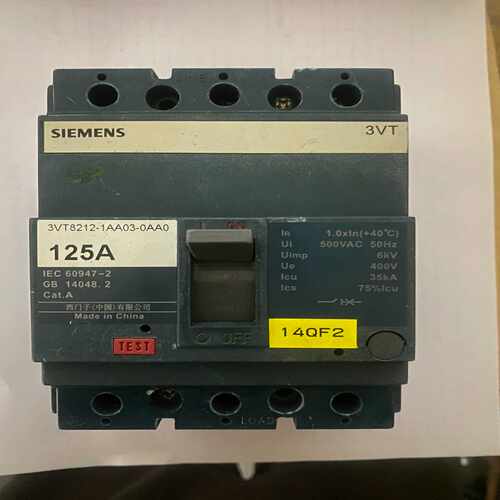 询价~断路器3VT8212-1AA03-0AA0，125A进