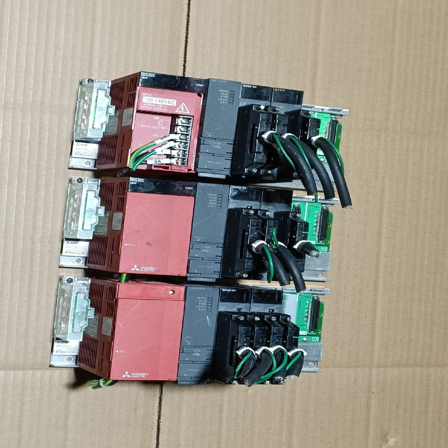 【议价】plcQ01UCPU带模块QX42-S1QY41P