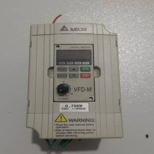 成色不错 货 询价 750瓦 台达VFD007M21A