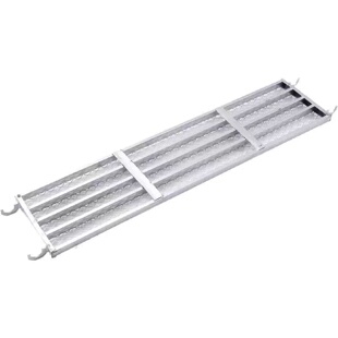 加厚型脚手架踏板工地脚手架专用网丝冲孔鱼嘴踩板镀锌踏步架子