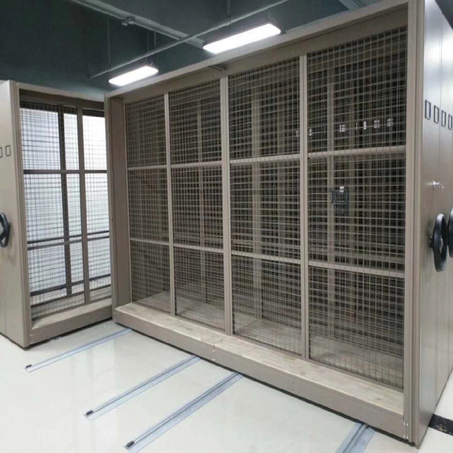 深圳密集柜档案室密集架电动智能手摇式移动档案柜架文件柜凭证柜
