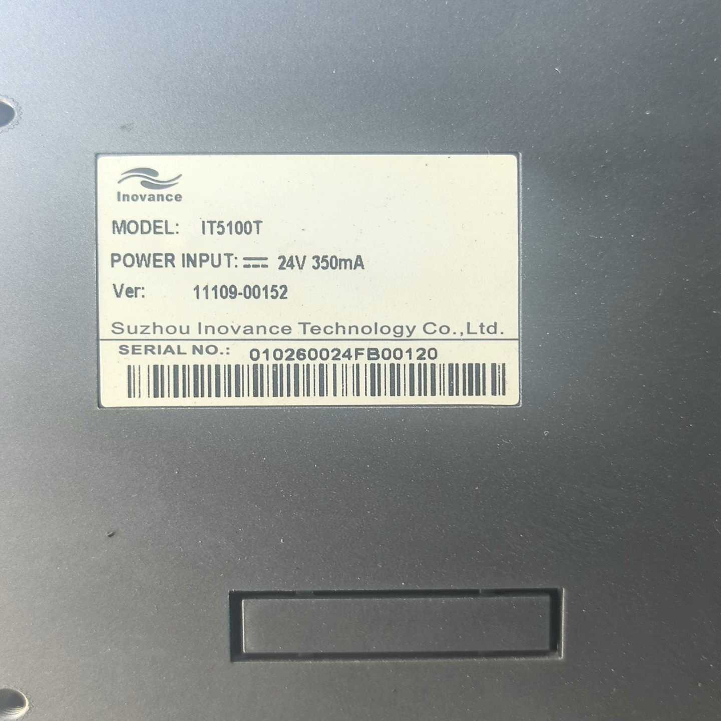 汇川工业触摸屏IT5100T如图拆机件，需要联系！-议价