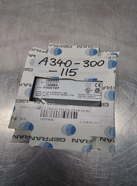 Gefran温度控制器类型:40T-96-4-24-RR-0-0-1-000代码:F00