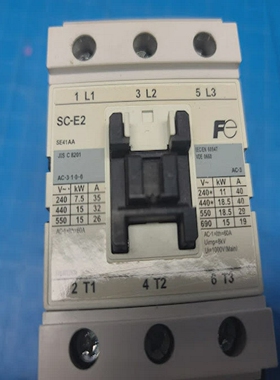 FujiElectric220VACCoil60HzContactorSC-E2