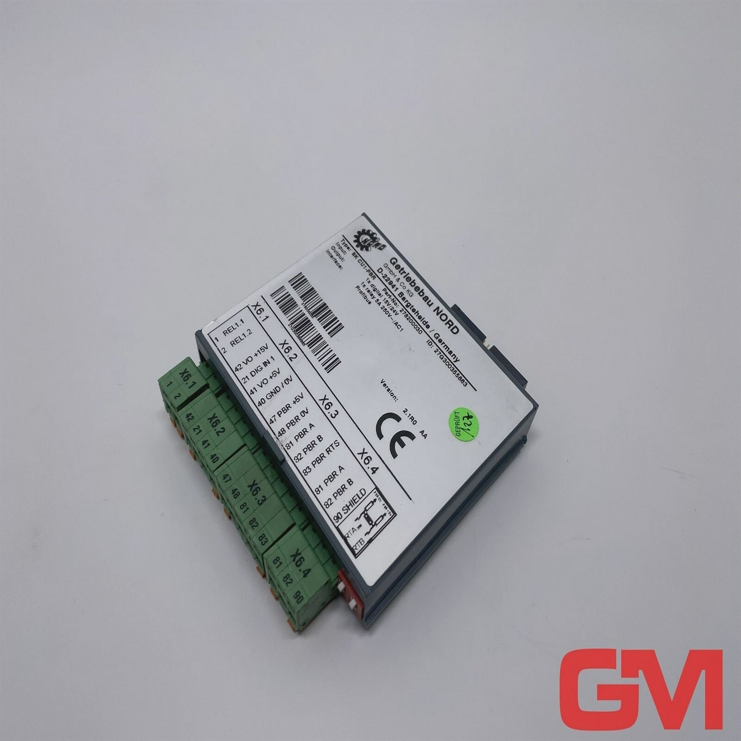 GetriebebauNORDProfibusModuleSKCU1-PBR278200030Differ