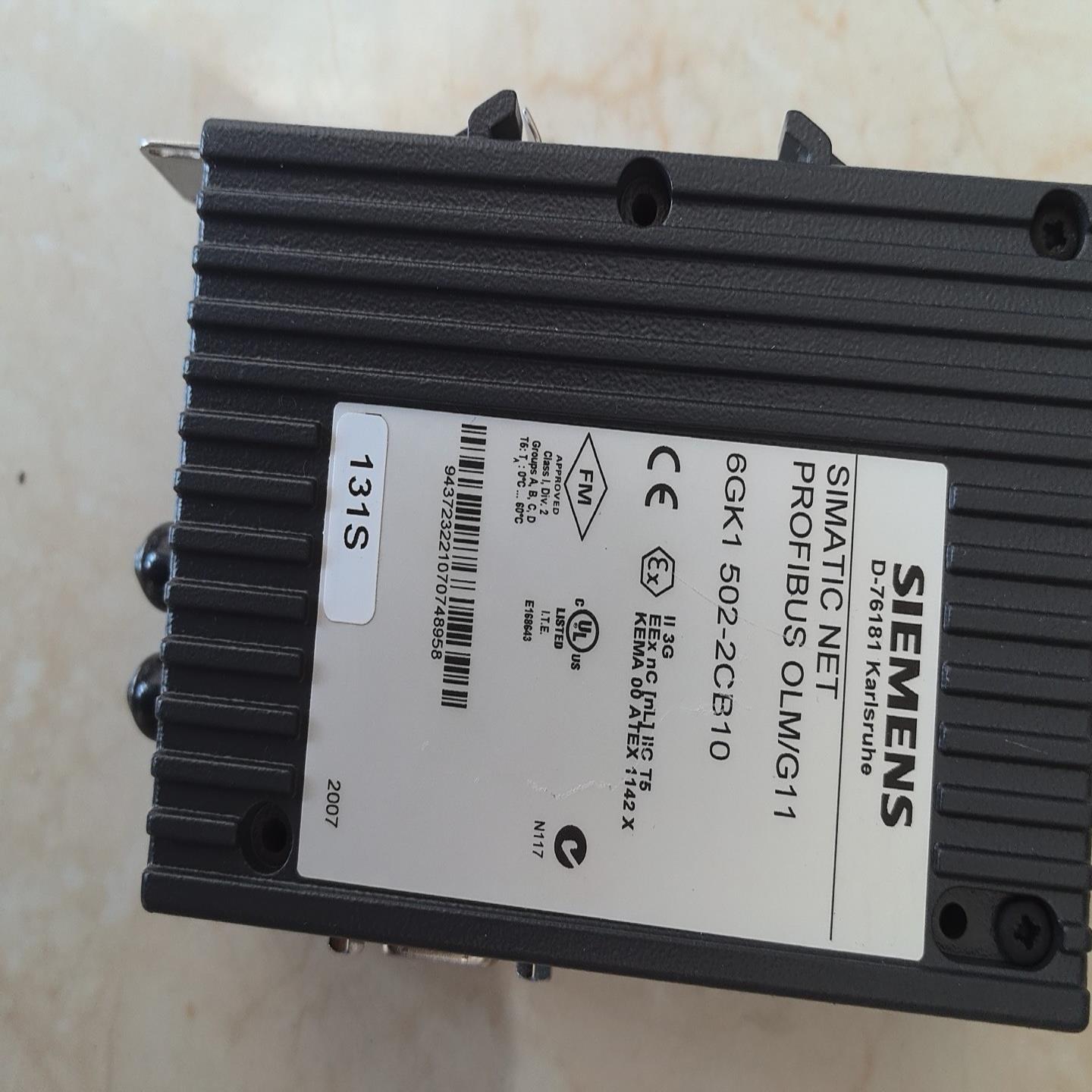 全新西门子6GK1502-2CB10，充新原装，库存裸-议价