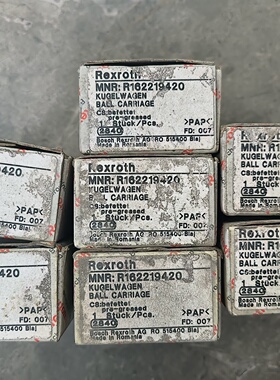 R162219420全新德国力士乐原装直线导轨滑块工程