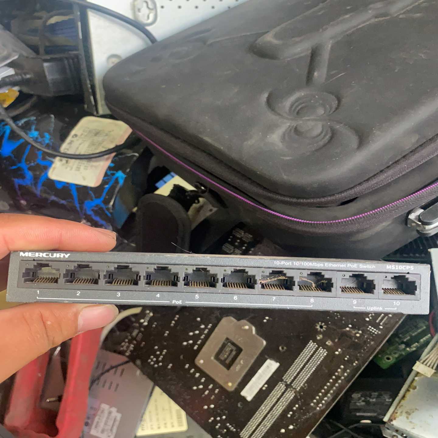 议价水星MS10CPS10口百兆PoE交换机