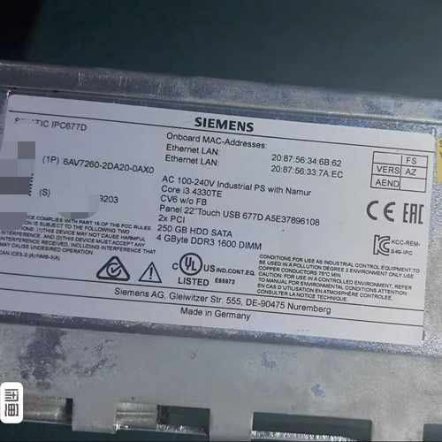 6AV7260-2DA20-0AX0成色漂亮功能完好议价出，--议价商品