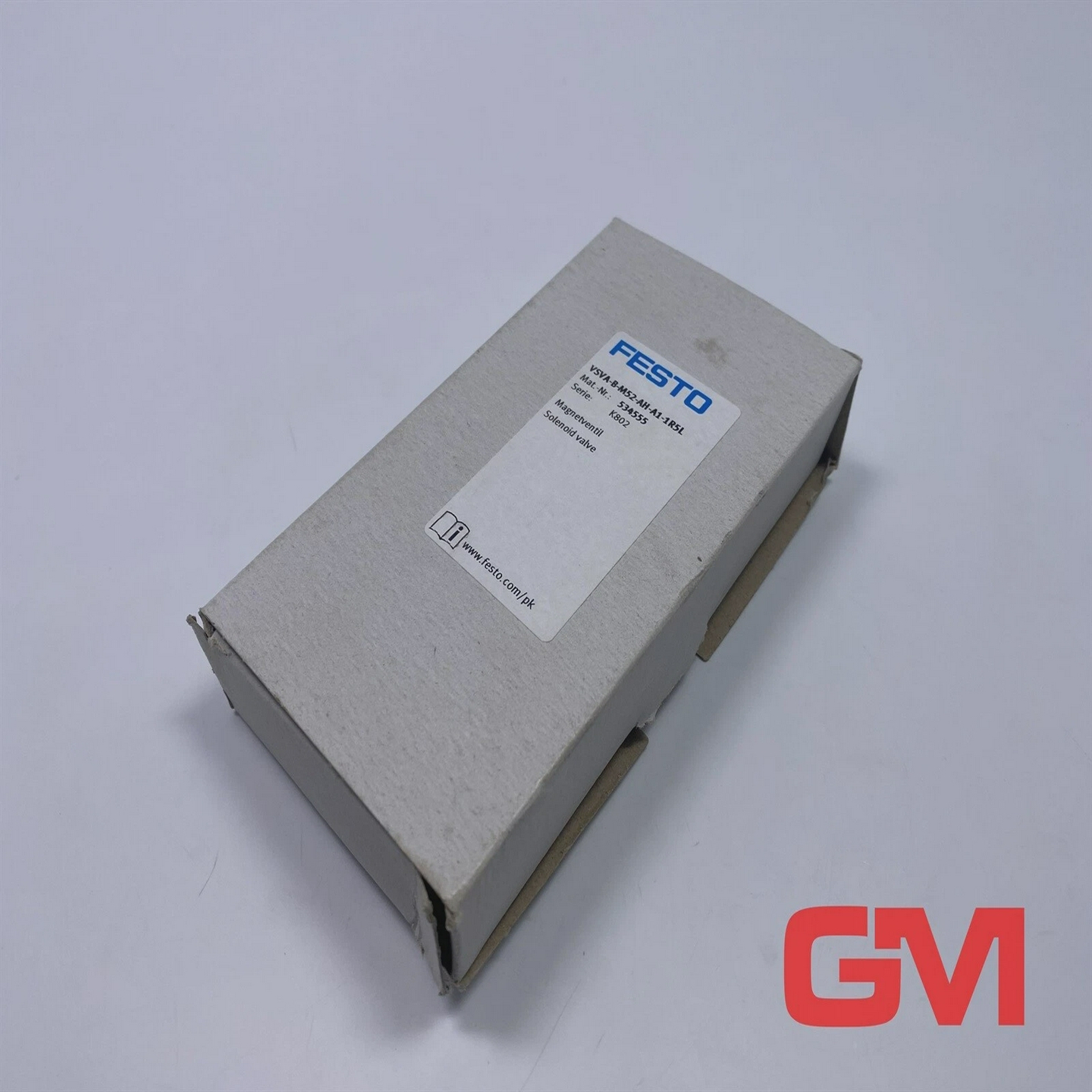 VlvulaSolenoideFesto534555VSVA-B-M52-AH-A1-1R5L3-8Bar