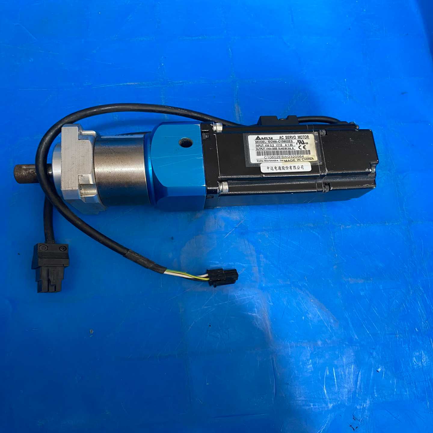 台达伺服电机，型号ECMA-C10602ES，，成色询价