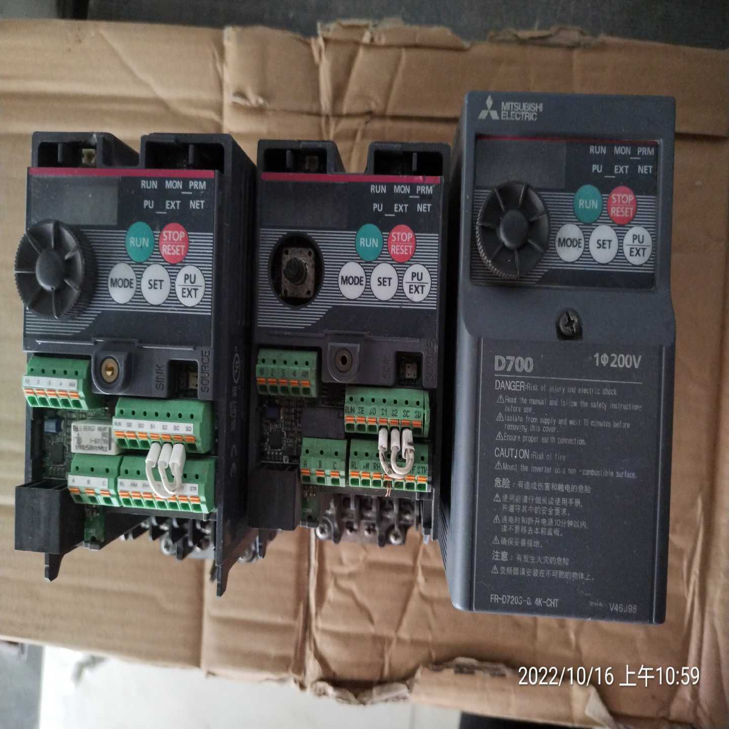 FR-D720S-0.4K-CHT最后一只。缺旋钮，盖板和挡询价