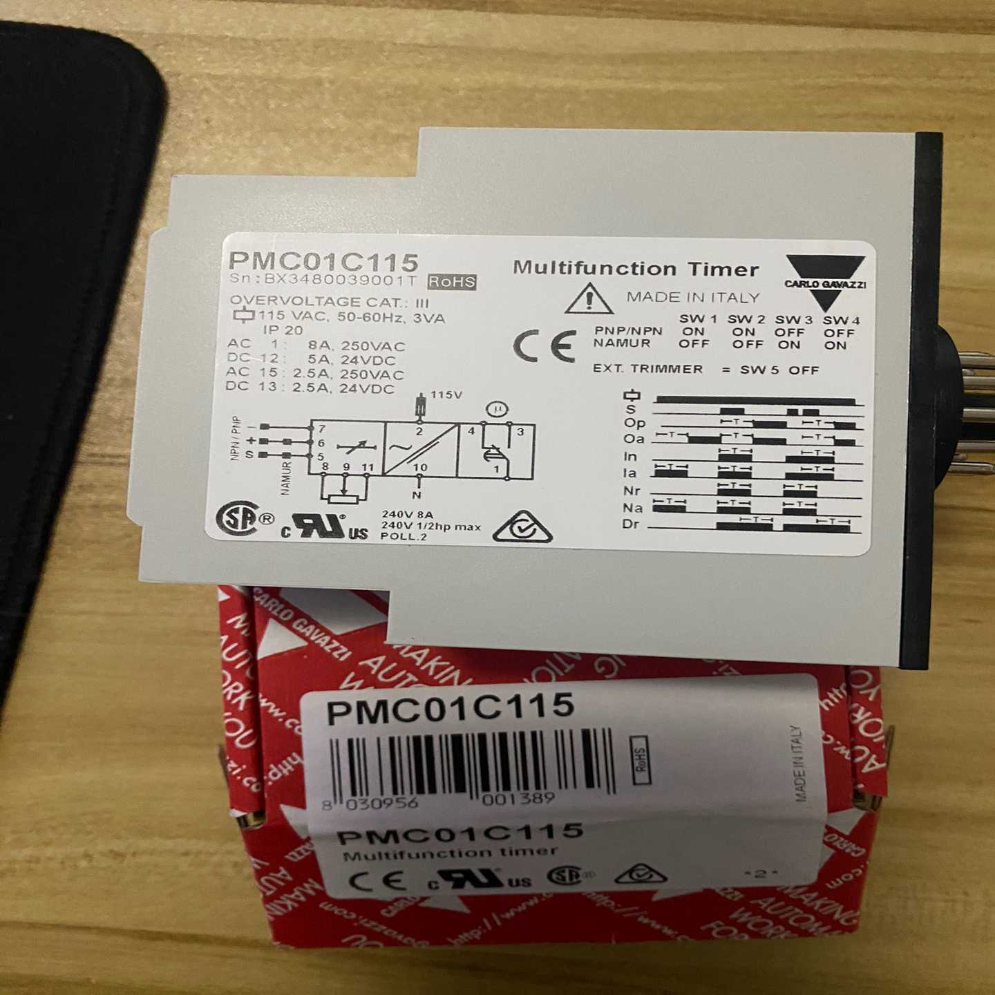 PMC01D115瑞士佳乐CARLO GAVAZZI时间继电【落红设备】