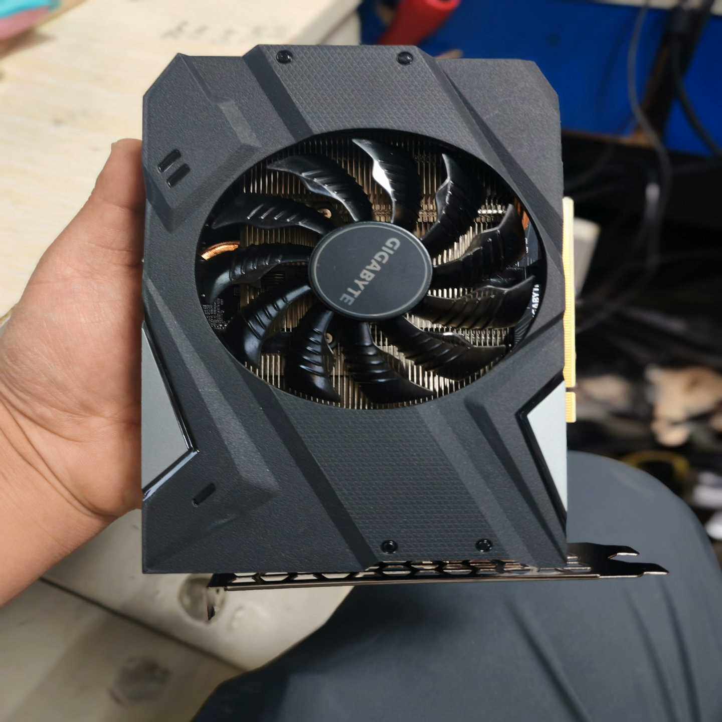 全新技嘉GTX16504G台式电脑独立显卡，单风扇，支持品--议价商品
