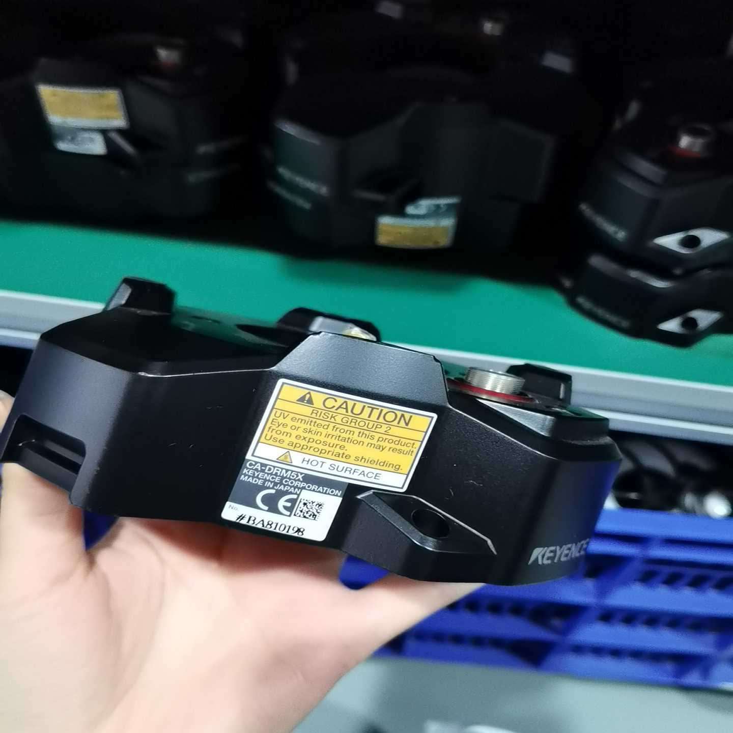 基恩士CA-DRM5X光源传感器，几乎全新，原装正品。成色如--议价商