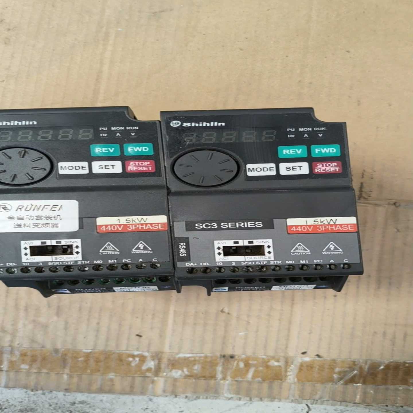 咨询-士林SC3-1.5KW变频器两台，成色自定义，功能，详情