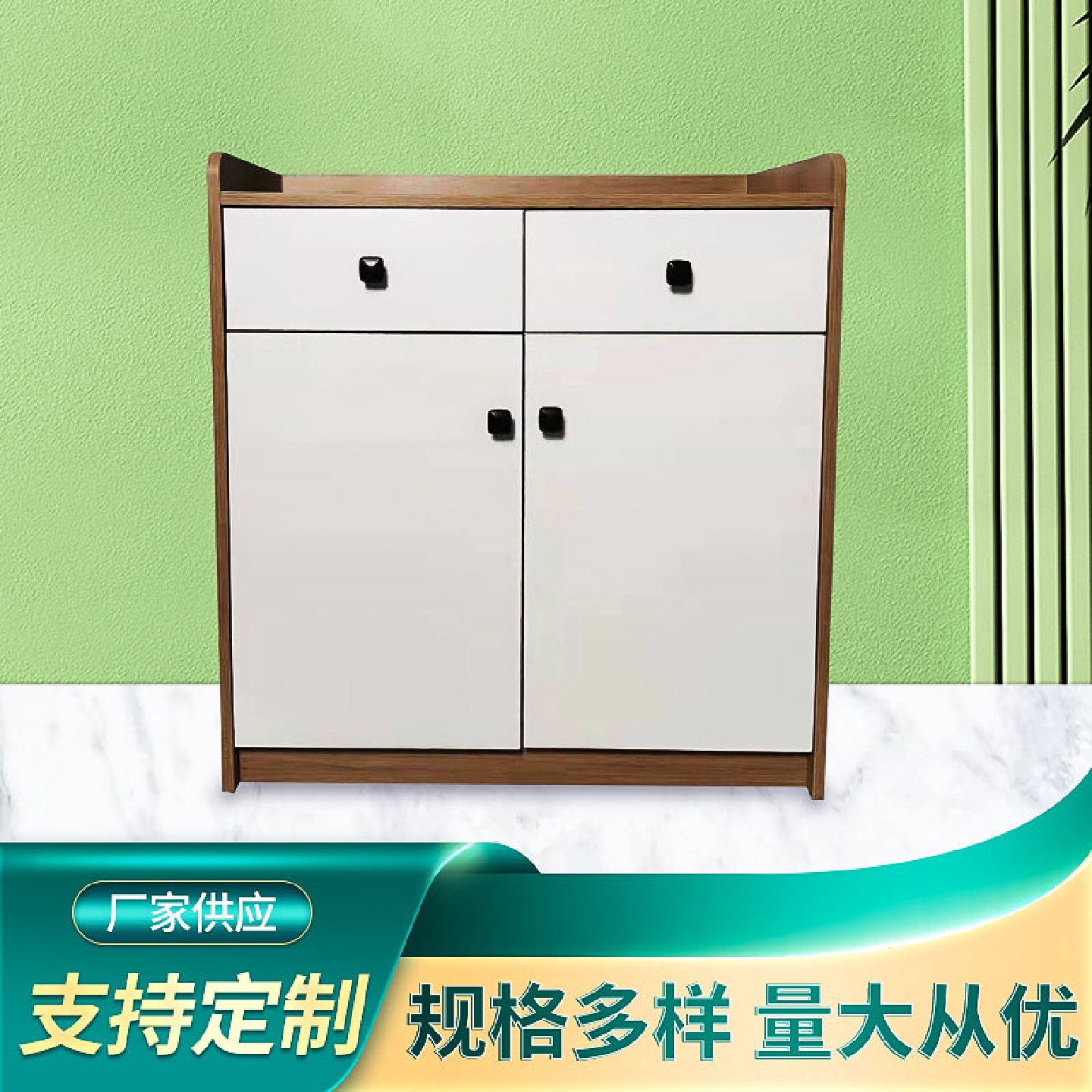 鞋柜家用进门口大容量省空间简约玄关柜实木阳台储物收纳门厅柜子