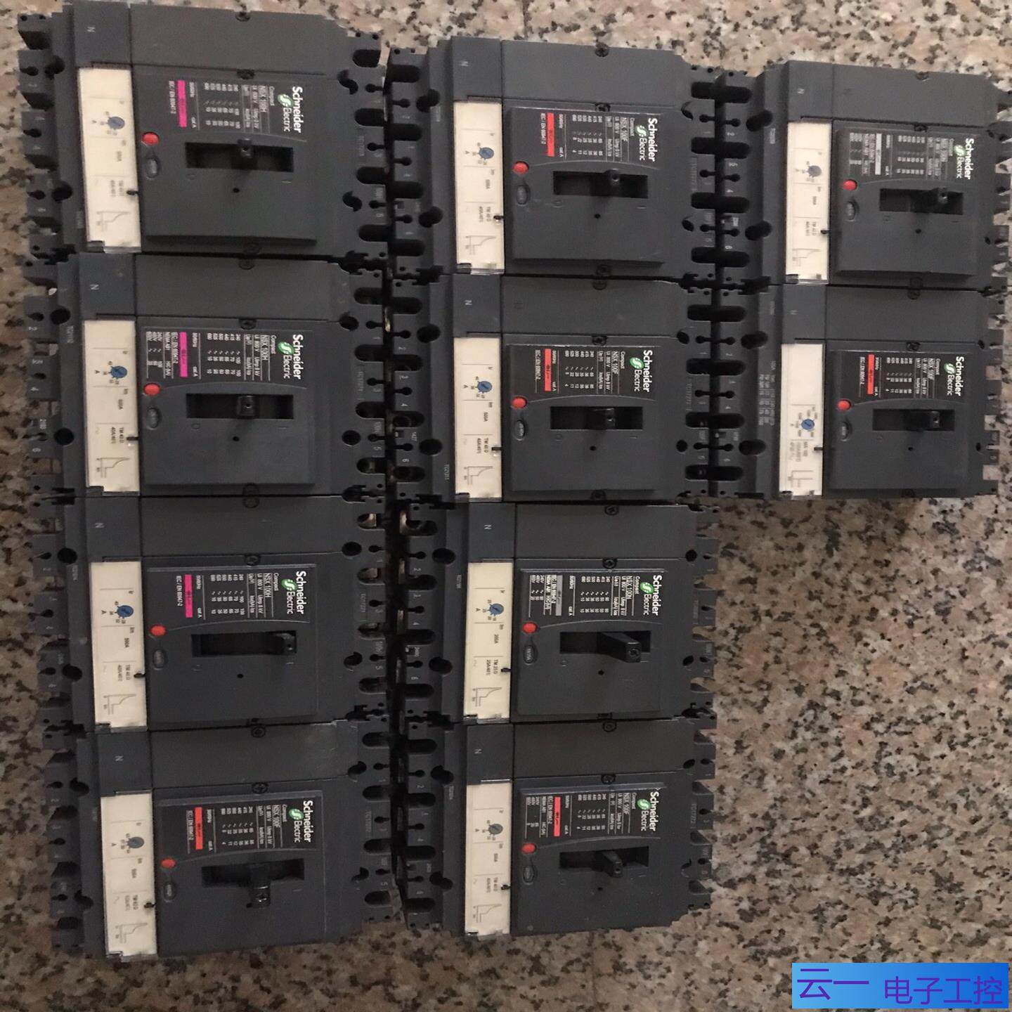 Scheider塑壳断路器NSX系列  4P 小按数；议价