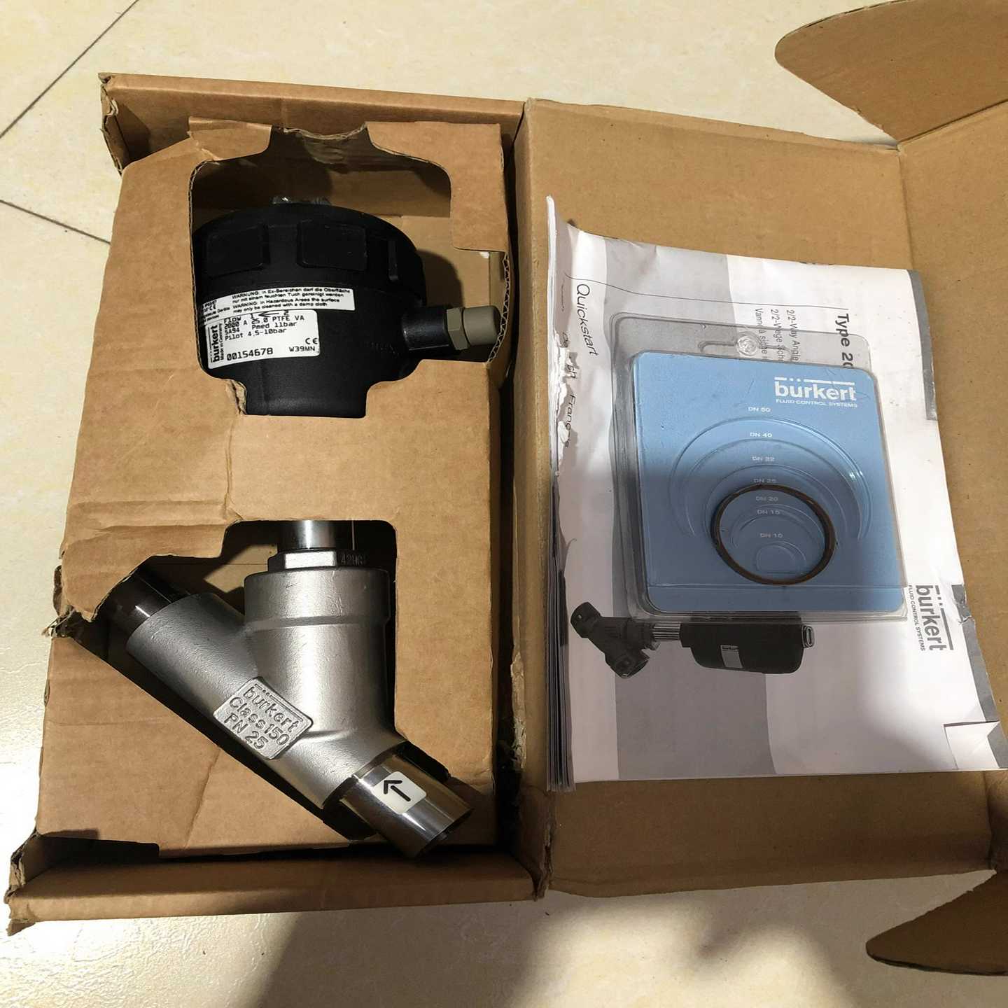 BURKERT 2000 A25 00154678~询价