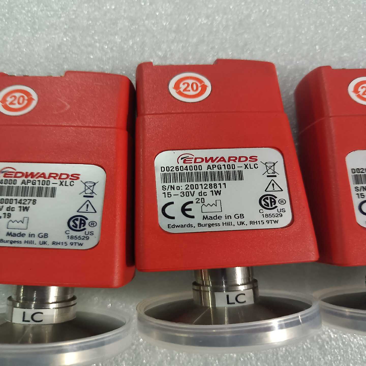 爱德华真空计，APG100-XLC，NW25接口，4个，成色（佳毅工控）