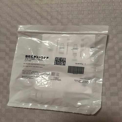 倍福ZS1090-1006插头127789未拆封，3询价