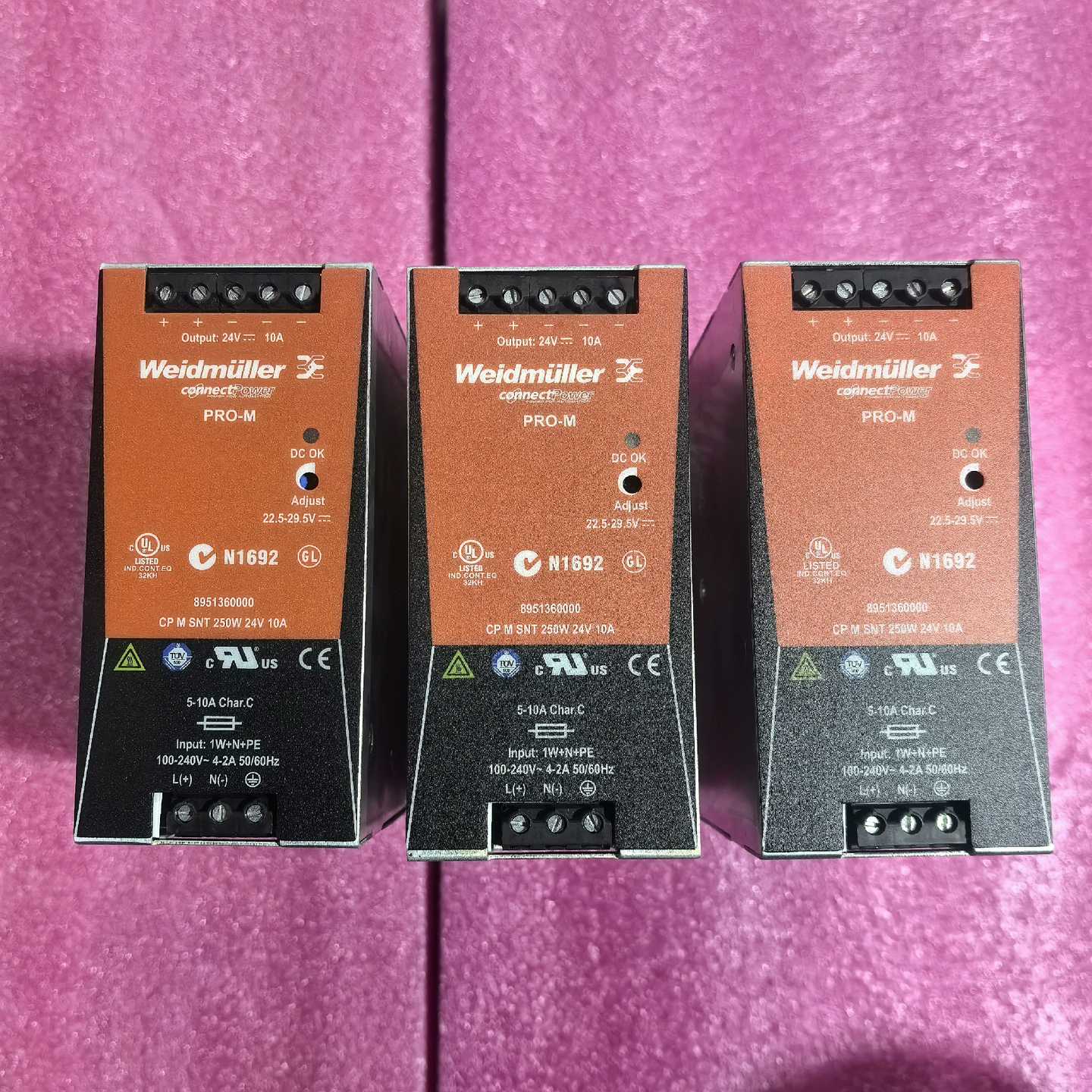 PRO-M魏德米勒8951360000拆机工业电源250W~议价