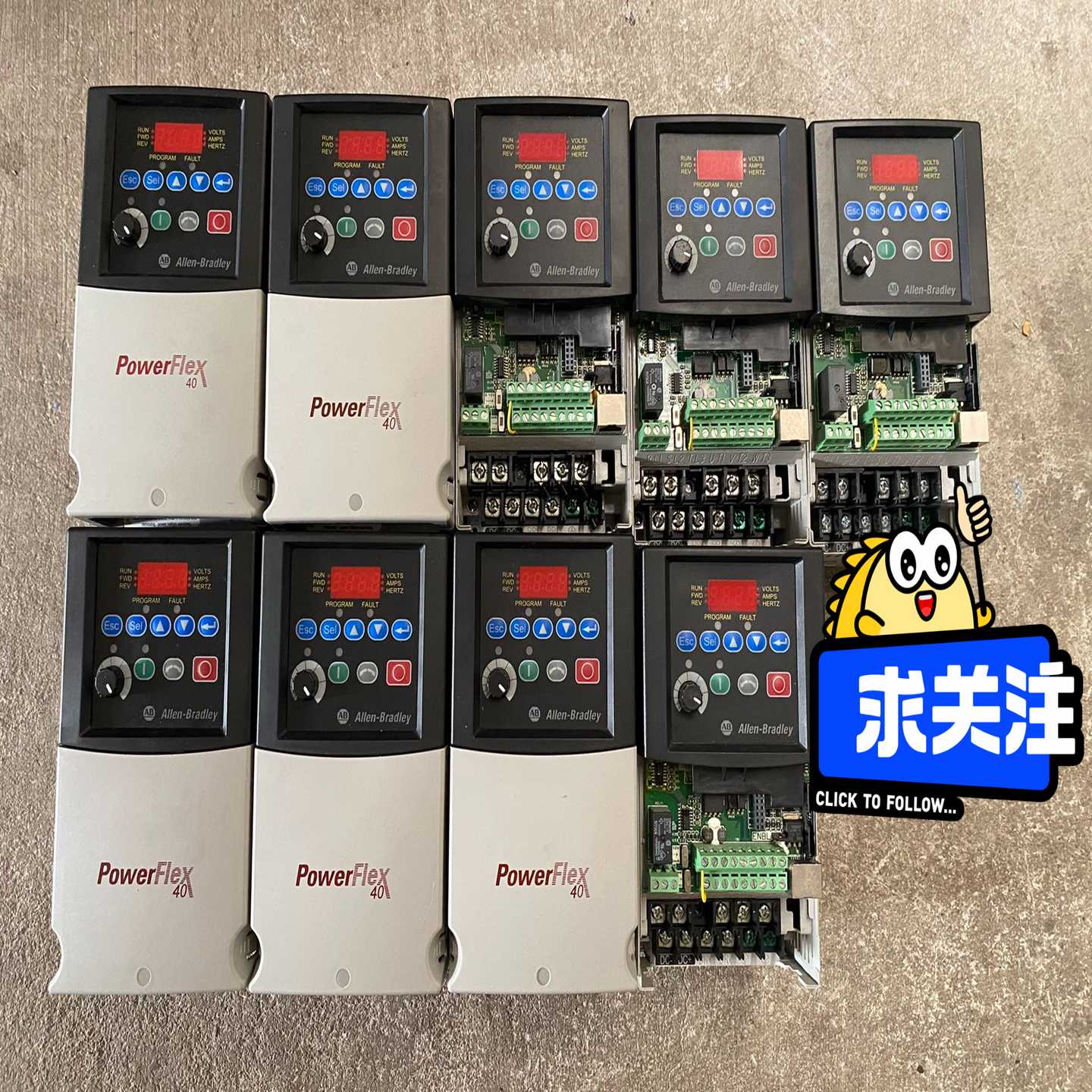 【议价】22B-A5P0N104AB变频器罗克韦尔0.75KW2适用