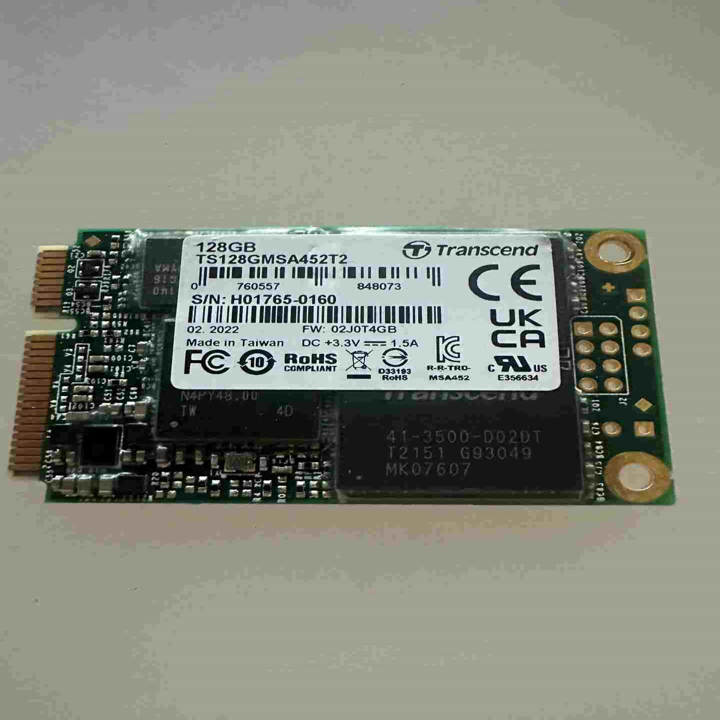 创见MSA452T2128G原装正品创见固态硬盘.拆机实--议价商品