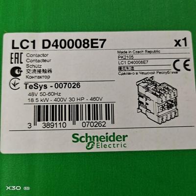 捷克交流接触器LC1D40008E7 M7 F7 P7 Q7 R 2开2闭