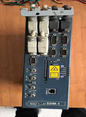 出拆机ecl驱动器一台，型号USDM-1，成色如图实物拍照--议价商品