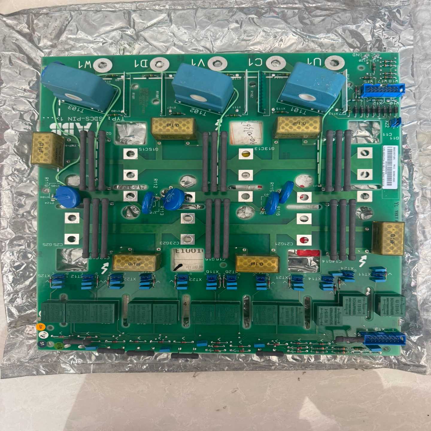 ABBDCS500系列线路板，型号SDCS-PIN-1x。图--议价商品