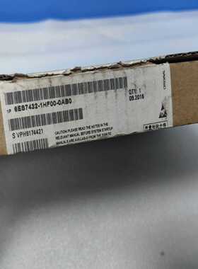 模块6ES7432-1HF00-0AB0开封询价
